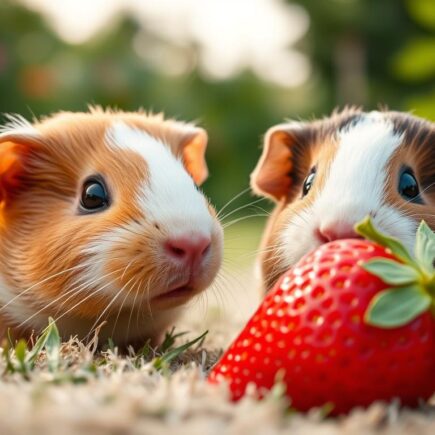 dürfen meerschweinchen erdbeeren essen
