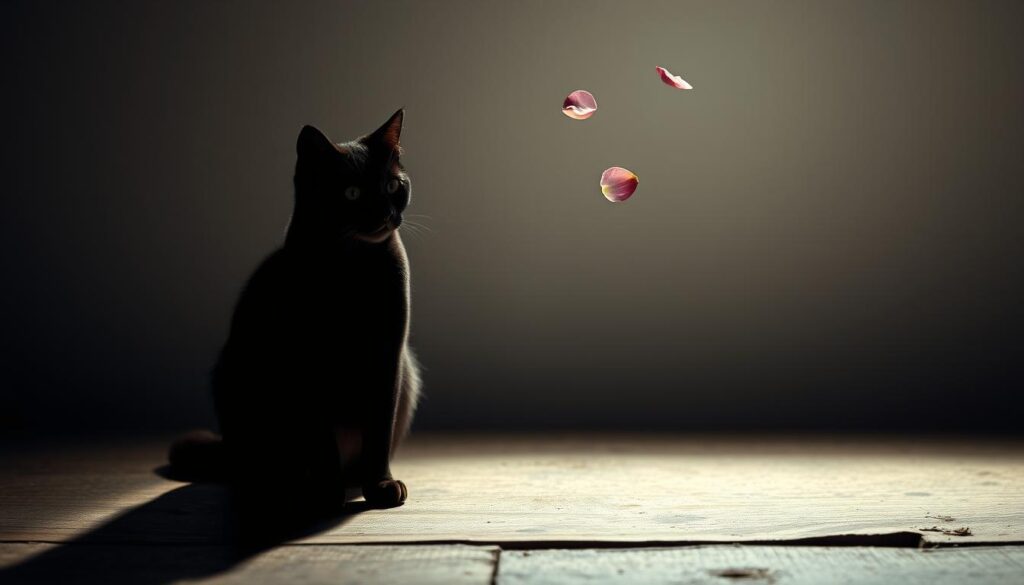 Katze Abschied