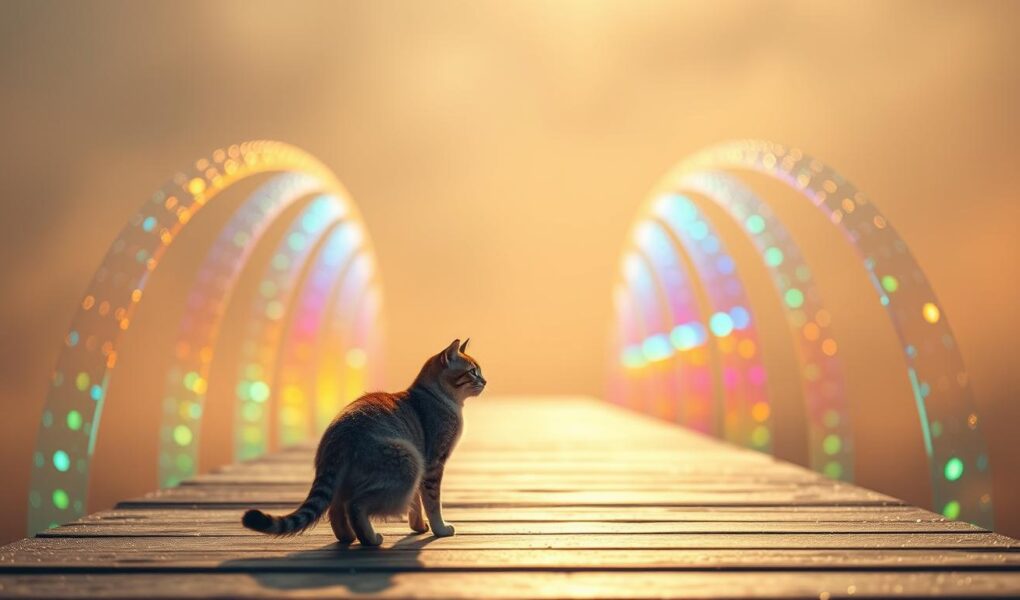 katze regenbogenbrücke