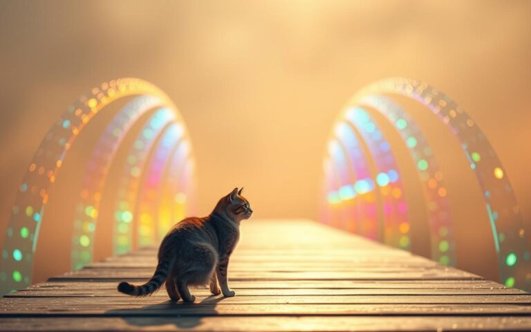 katze regenbogenbrücke
