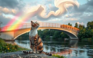 katzenhimmel regenbogenbrücke katze