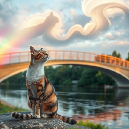 katzenhimmel regenbogenbrücke katze