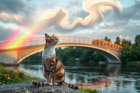 katzenhimmel regenbogenbrücke katze