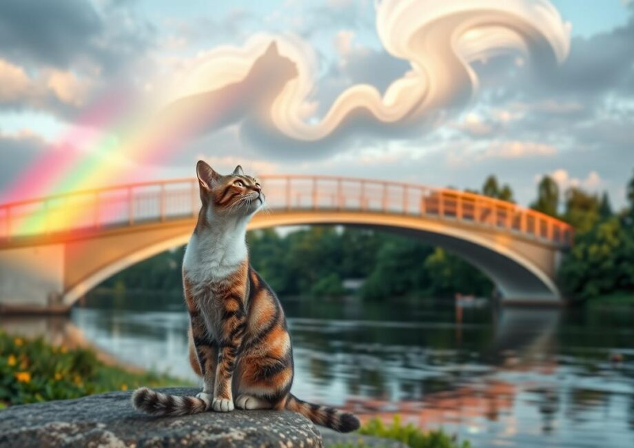 katzenhimmel regenbogenbrücke katze