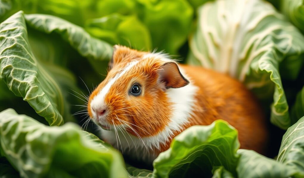 meerschweinchen chinakohl