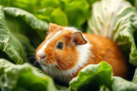 meerschweinchen chinakohl
