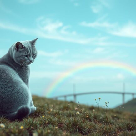 regenbogenbrücke trauer katze sprüche