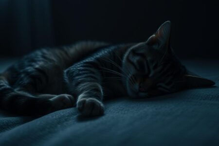 verstorbene Katze