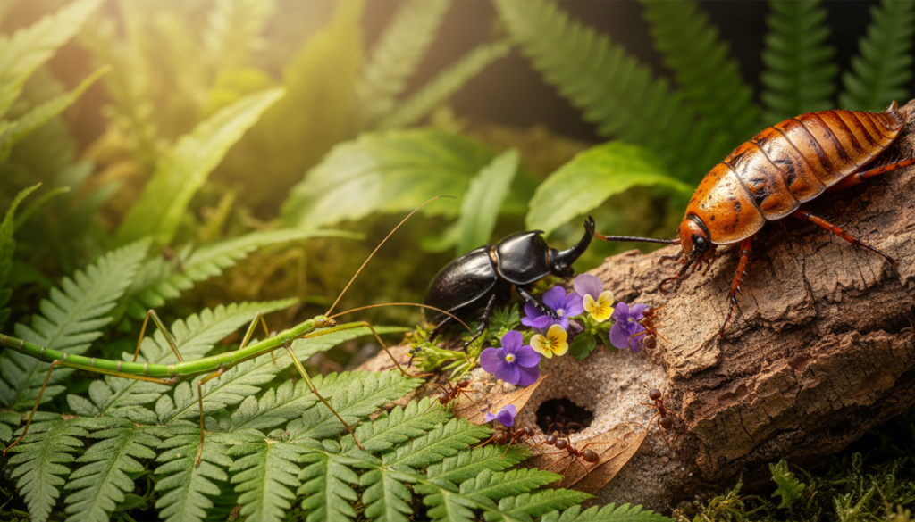 Beobachtung und Verhalten von Insekten