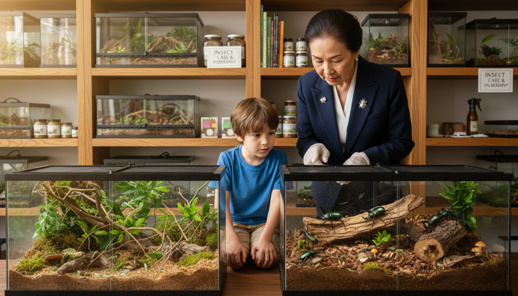 Praktische Tipps Insektenhaltung