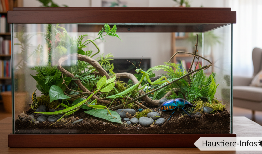 Welche Insekten kann man als Haustier halten?